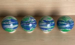 4 bocce modello Tuttocolore 107 920 - Bianco Blu Verde